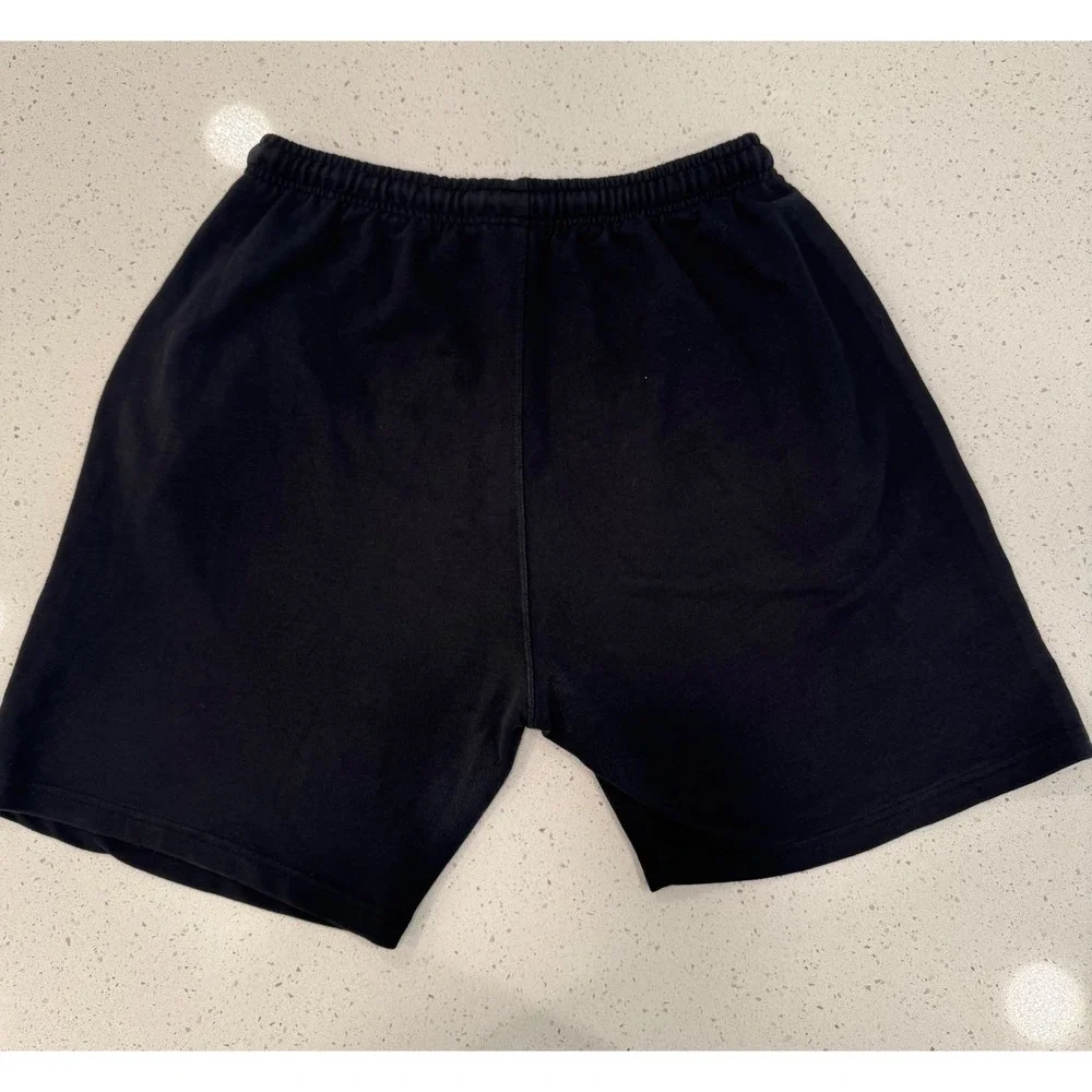 Jordan Shorts Mens 4XL Black Excellent Athleisure Casual Jumpman Logo Cotton